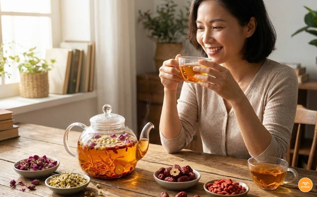 Đông trùng hạ thảo cho nữ giới