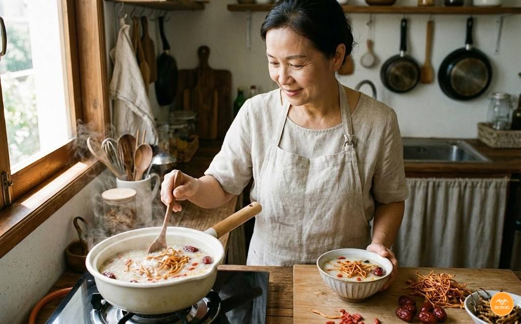 Đông trùng hạ thảo cho nữ giới