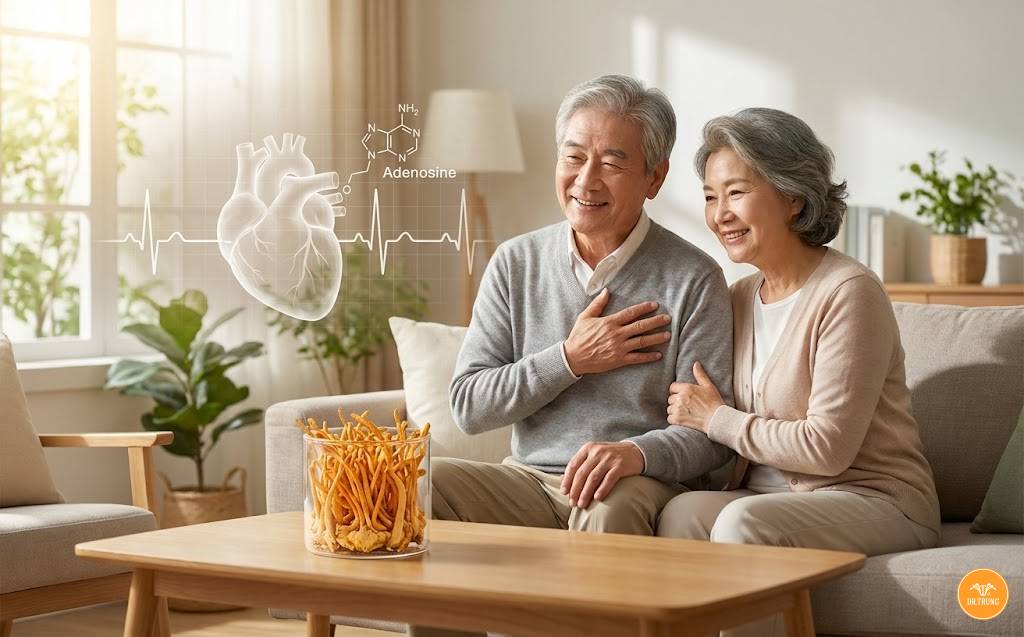 Đông trùng hạ thảo đối với người cao tuổi