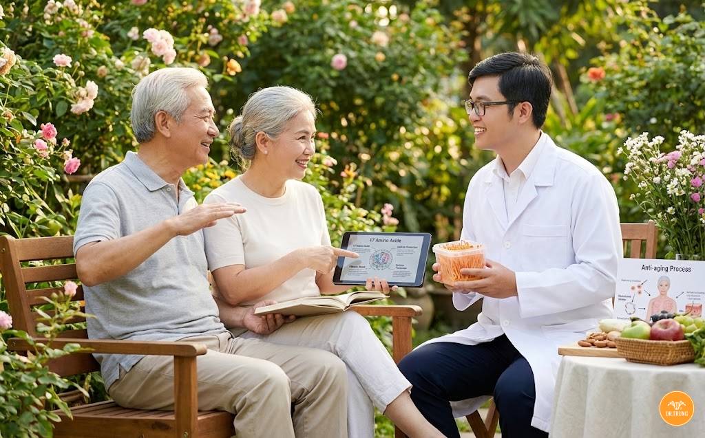 Đông trùng hạ thảo đối với người cao tuổi