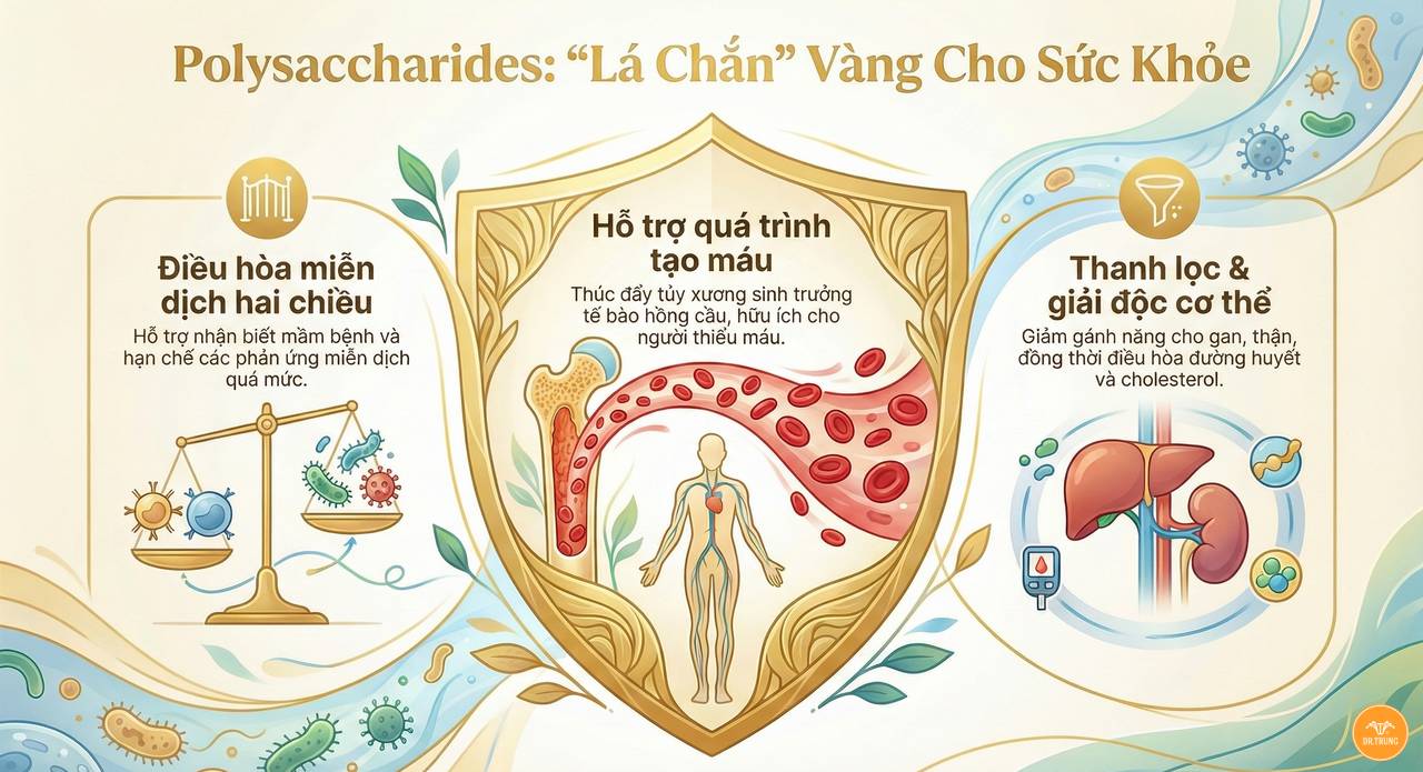 Thành phần dược chất trong đông trùng hạ thảo