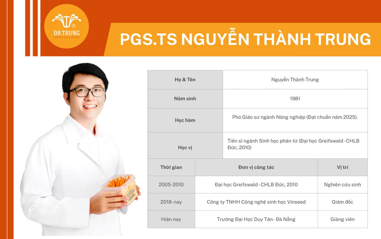 Đông trùng hạ thảo Dr. Trung