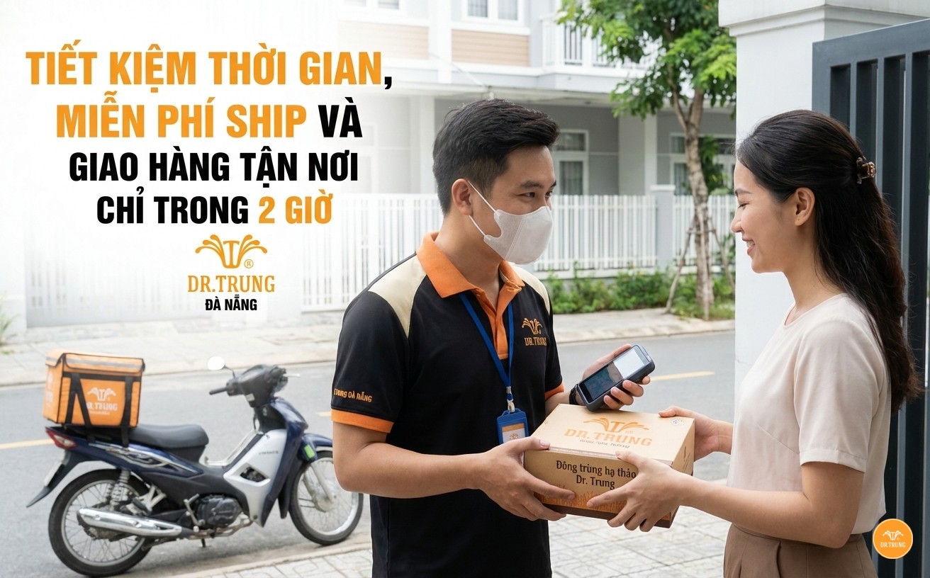 Mua đông trùng hạ thảo Dr Trung Đà Nẵng Online