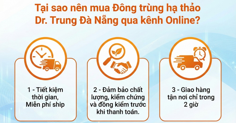 Mua Đông Trùng Hạ Thảo Dr. Trung Online