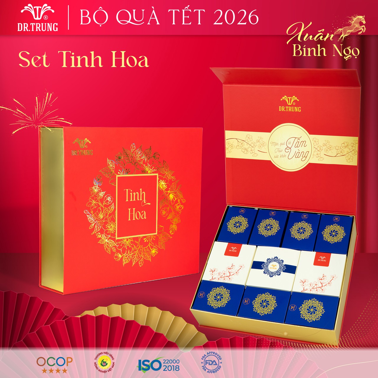 Quà tết doanh nghiệp đông trùng hạ thảo