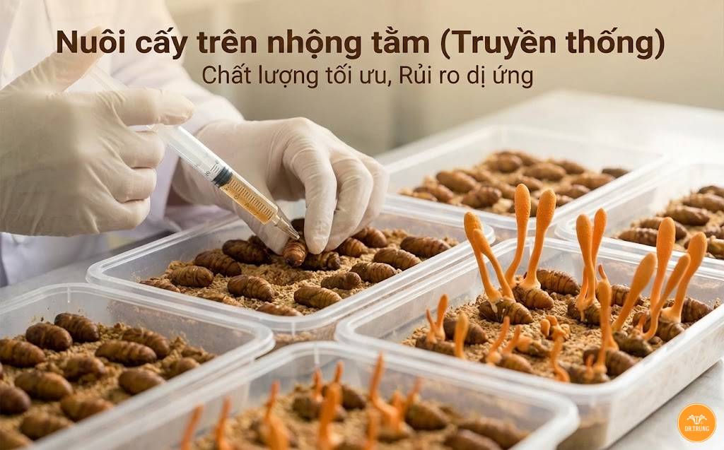 Tiêu chí chọn mua đông trùng hạ thảo